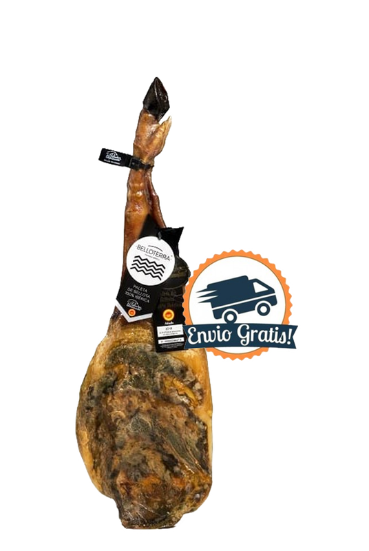 Paleta Ibérica 100% Bellota Belloterra DOP Los Pedroches 5 a 6 kg