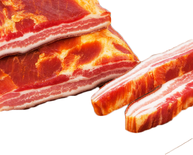 Panceta de Matanza en Adobo.  Oreada 1 Kg Aprox