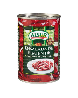 Ensalada de Pimiento Alsur, Lata 410 gr