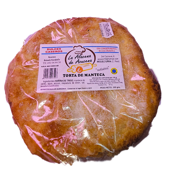 Tortas de Manteca. Bolsa de 300 gr