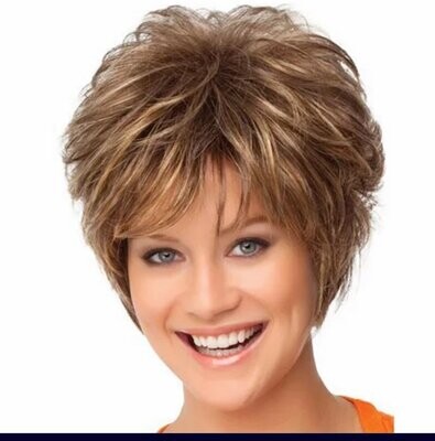 Short Fashion Luxury Wigs for White Women