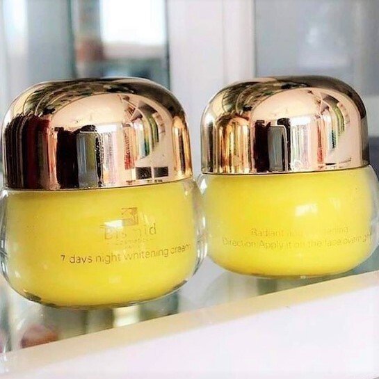 Bismid 7 days night cream for clearer glowing skin/face