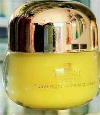 Bismid 7 days night cream for clearer glowing skin/face