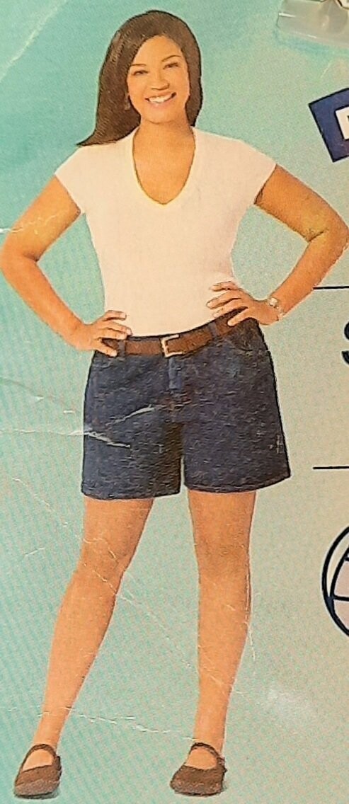 Lee Riders Tummy Control Plus Size Shorts, instantly Slims You blue jeans / denim Pant Trousers
