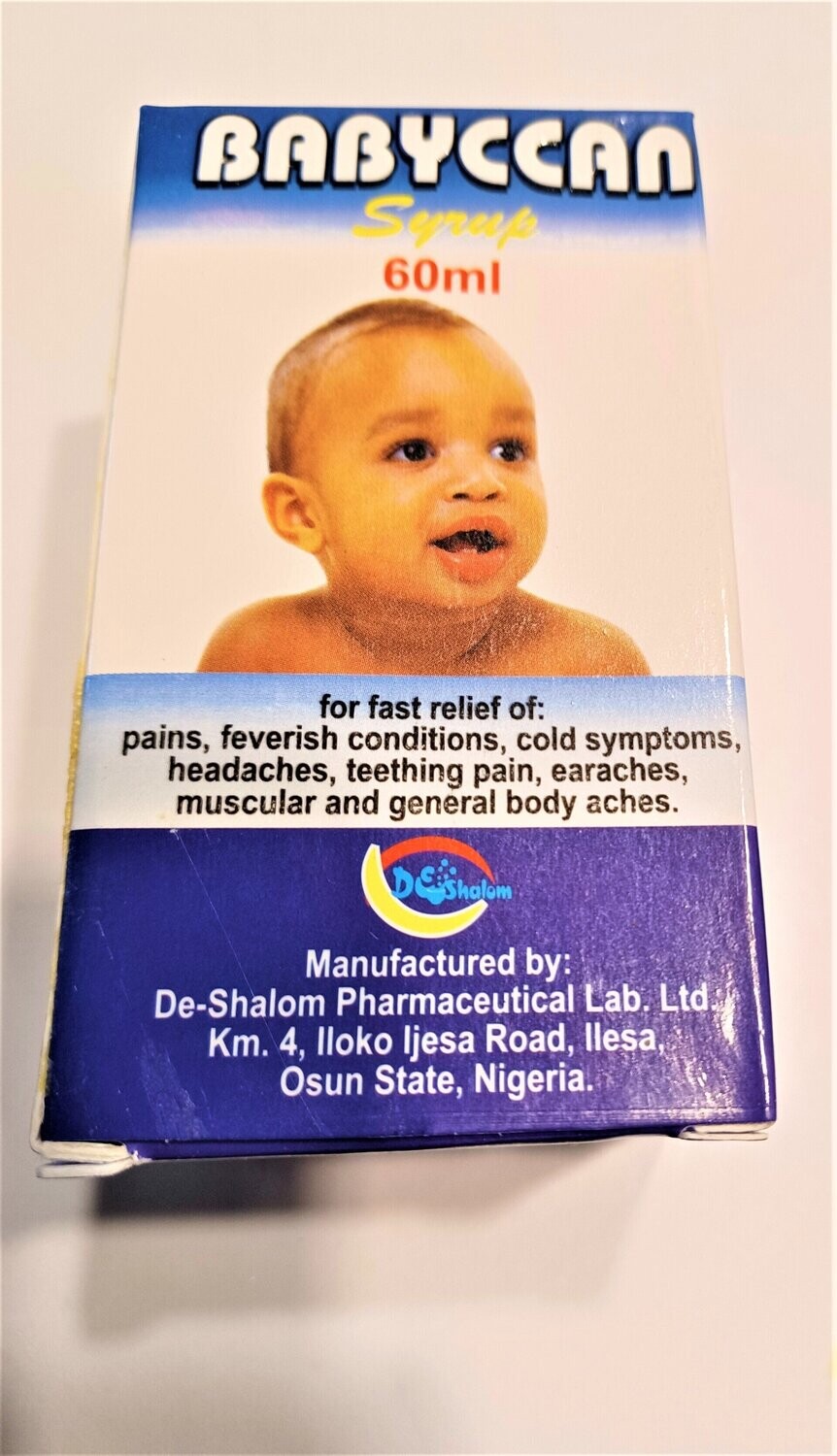 BABYCCAN Syrup 60 ml pain relief for children