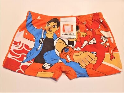 Boys and Toddlers' Cotton Boxer Briefs Underwear, Ben 10 Medium 7t-10t