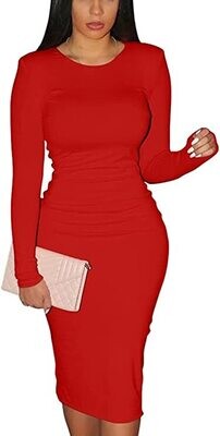 Oh Baby Wine Women's Sexy Bodycon Long Sleeve Round Neck Work Office Maxi Pencil Dress Color Burgundy US Large By Motherhood Oh Baby Wine Women's Sexy Bodycon Long Sleeve Round Neck Work Office Maxi Pencil Dress Color Burgundy US Large By Motherhood