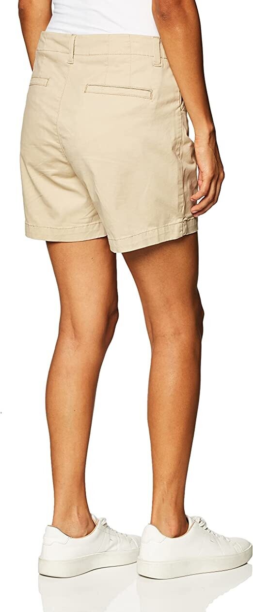 Talbot Woman Women's Regular Fit Bermuda Short, Hiking Cargo Shorts Quick Dry Summer Travel Shorts for Women with Zipper Botton and Hook, 2 front Pockets for Outdoor Walking Kayaking Size 20 W