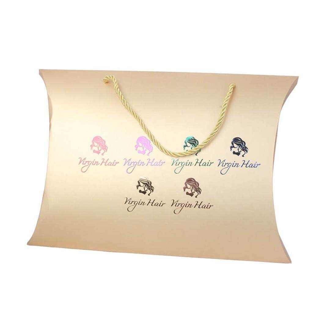 The Wig Bag - Carry Travel Wig Case to Transport your wig. Wig Box Opens full size - Wig Carry Case to protect your wig. high quality color printing wedding sweets paper packaging gift box