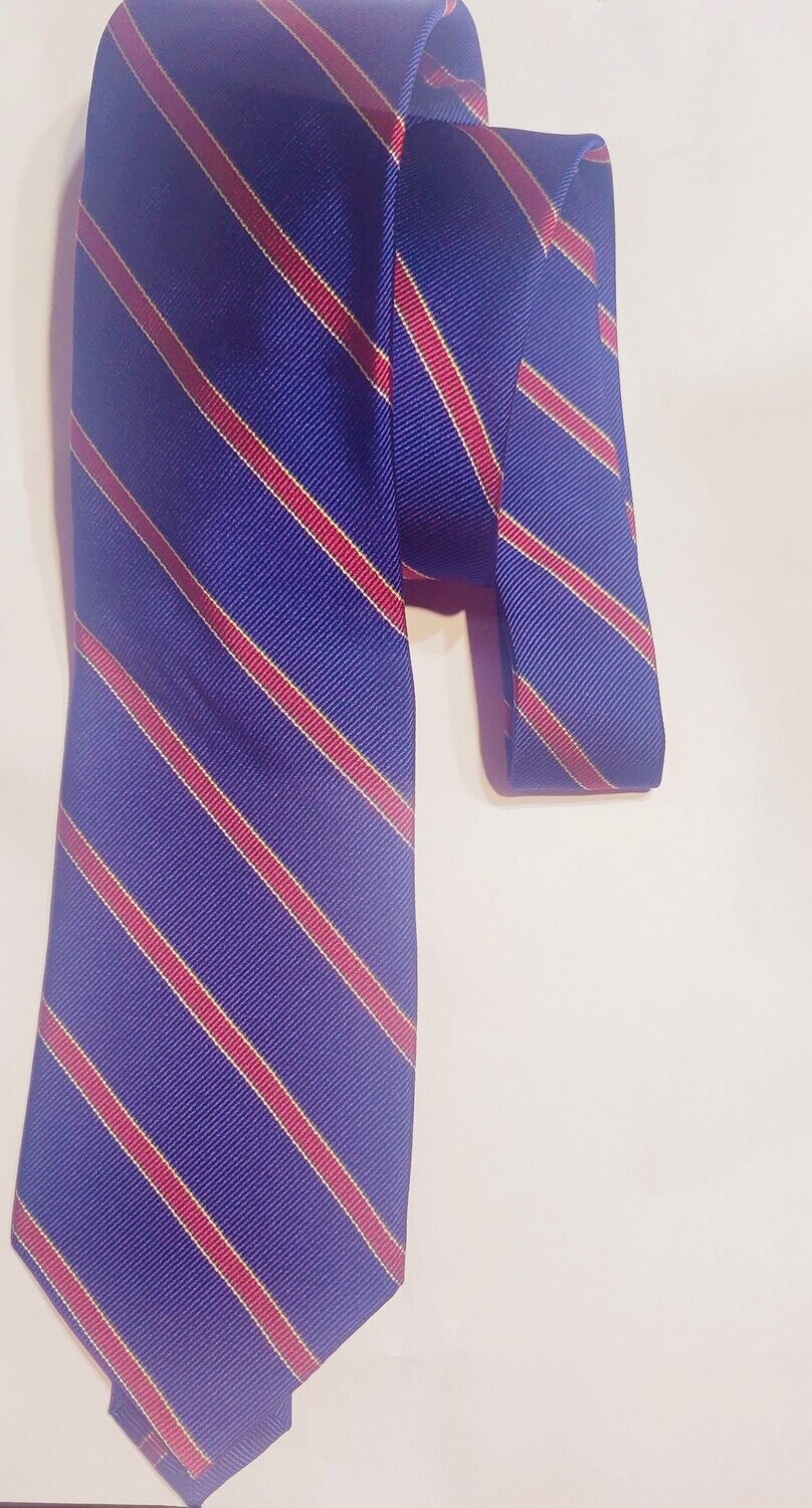 Lands' End School Uniform Men's Stripe To Be Tied Tie