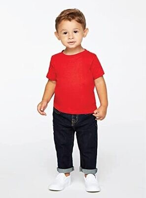 Black Infant Cotton Jersey Short Sleeve Tee Black Infant Cotton Jersey Short Sleeve Tee