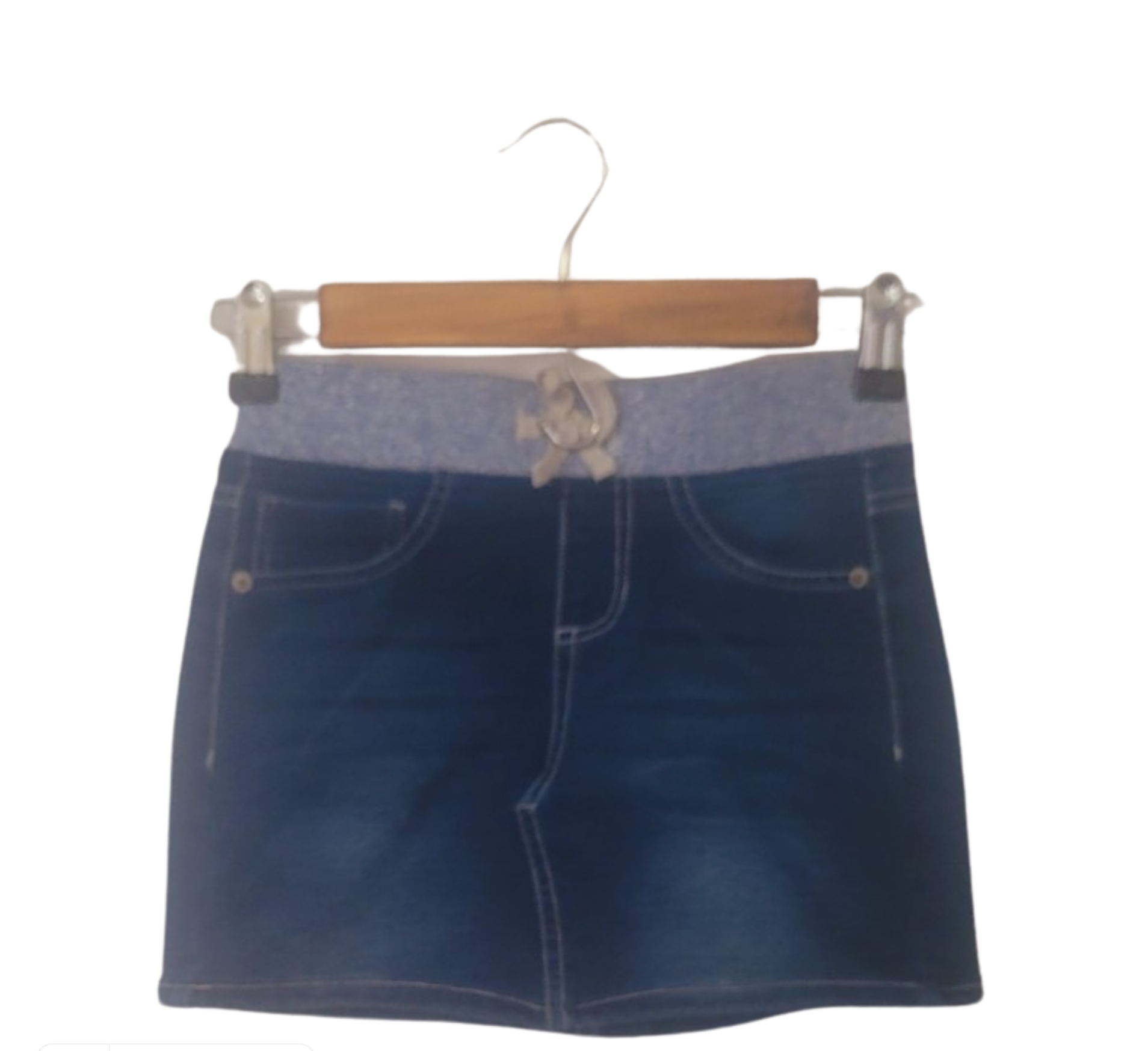 Girl's Casual Denim Short Skirt D Large  size 2/3 D