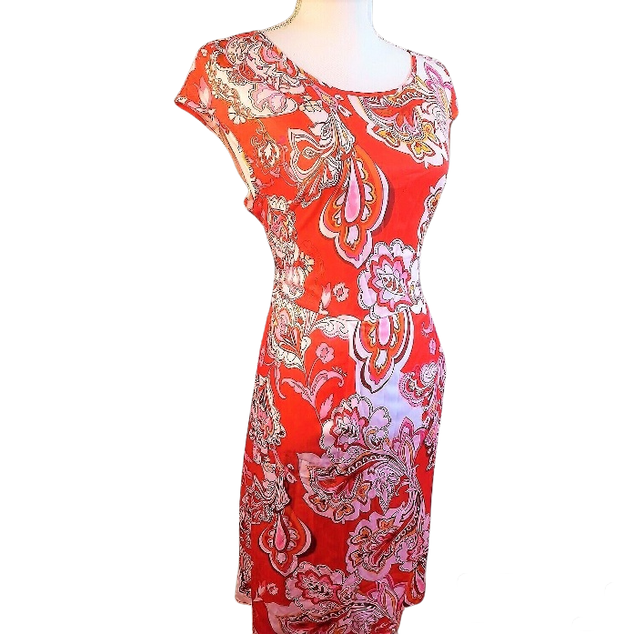 Be Tendency Be Fashion spring flowery gown floral gown Dress size large..