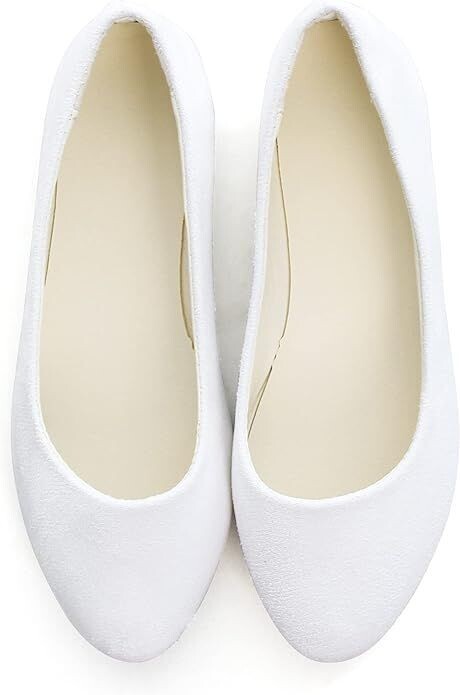 White fashion ladies' shoes pointed flat work shoes for women, Wholesale fashion design corporate women shoes beautiful new design casual flat office/women ladies' shoes size 41 US 9