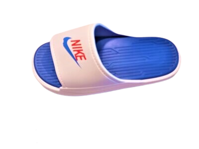 White Men's One Slide Loafer Slippers Color: White Shoe Size: 41 US 9