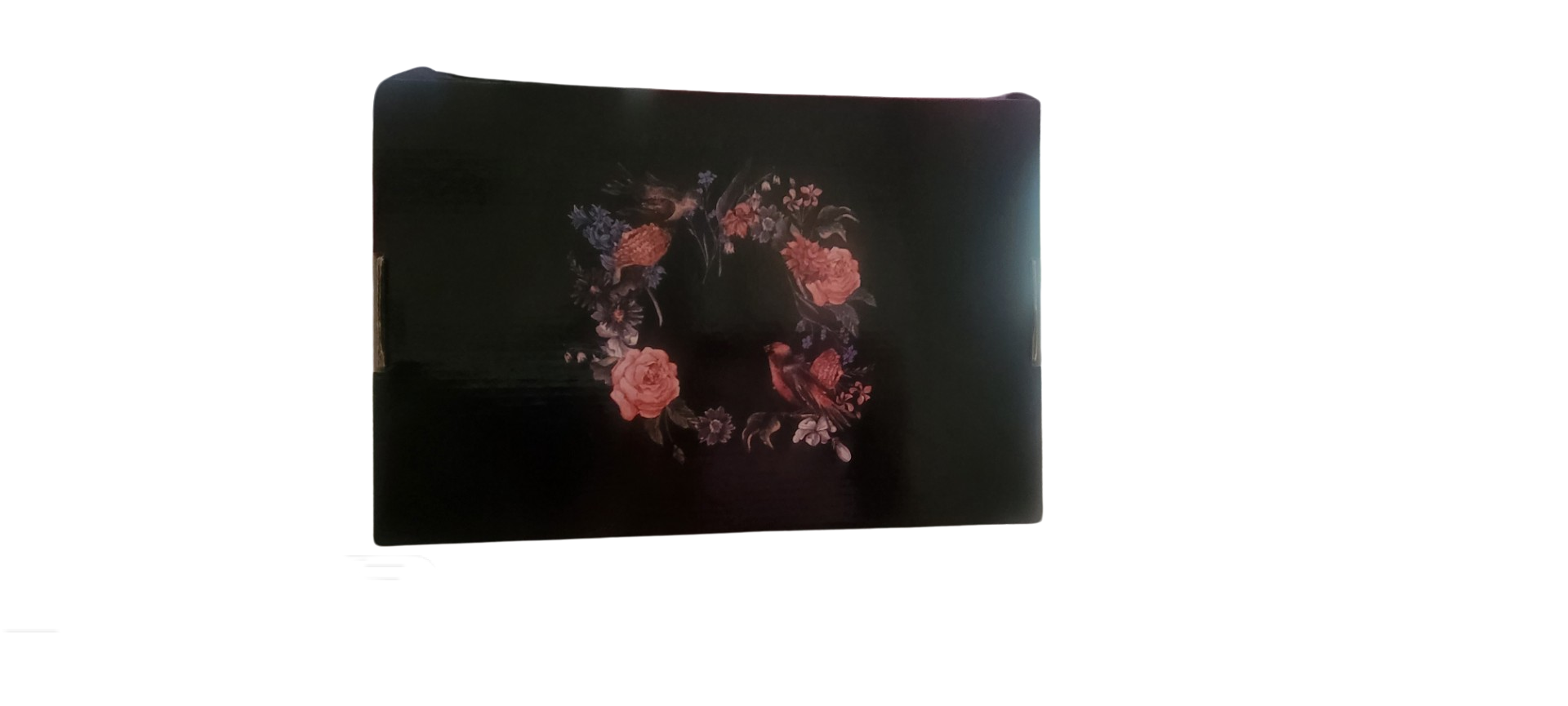 Black Gift Box with Rose designed flowery gift box for Christmas, Hanukkah, Fathers Day, Graduations, Weddings, Birthdays, eco friendly, shipping mailer paper gift boxes :Product Description:30×20×5cm