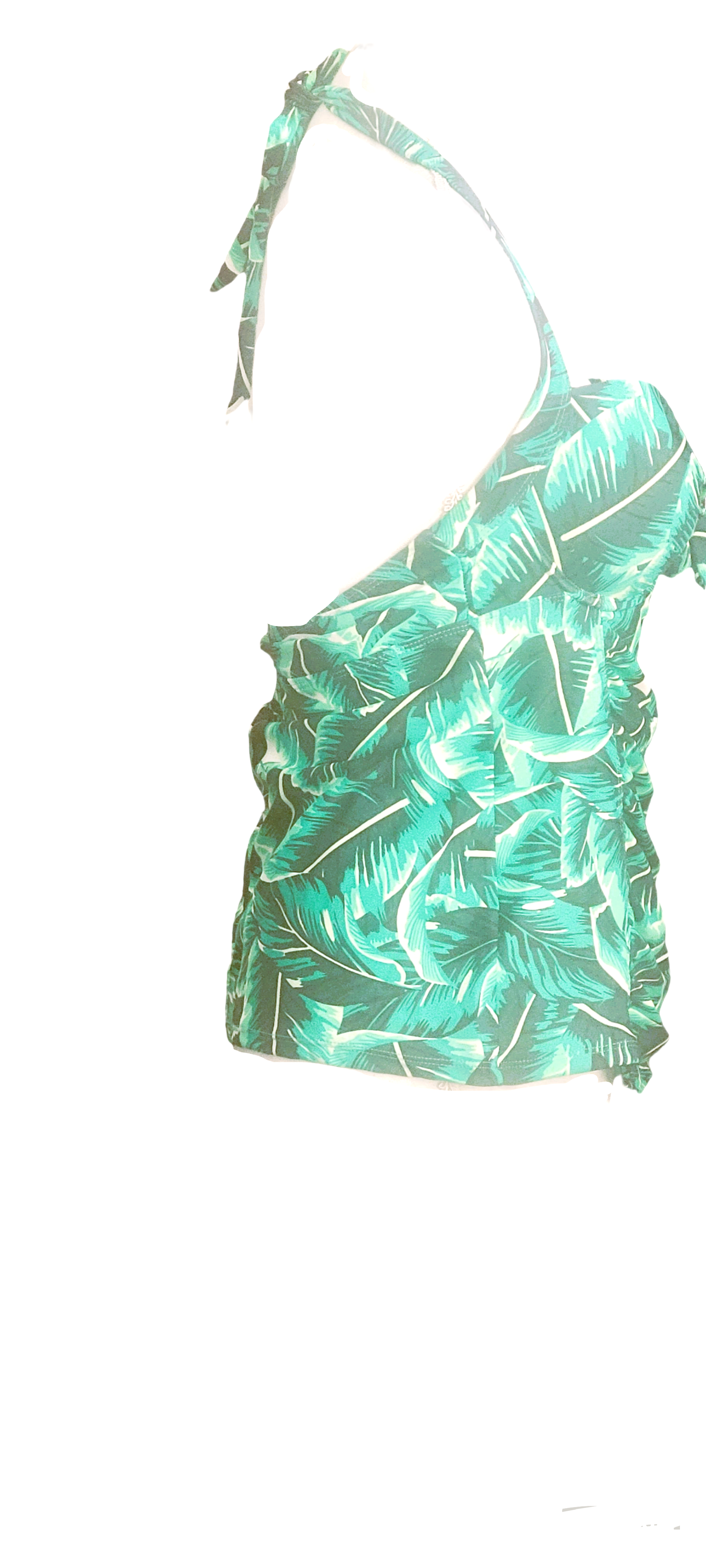 Missy M and M Swim Wear/Spa​
Women Halter Tankini Bathing Suits Sexy Swimming & Beach Wear One Piece Beach Wear Tie front leaf print Dress For Women for swim wear/spa /beach wear