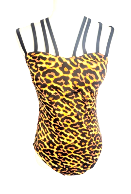 Women's One-Piece Swimwear Front Crossover Swimsuits Bathing Suits Monokinis
