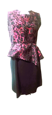 Womens Elegant Short Sleeve Bodycon High Waist Ruffle Midi Cocktail Pencil Dress