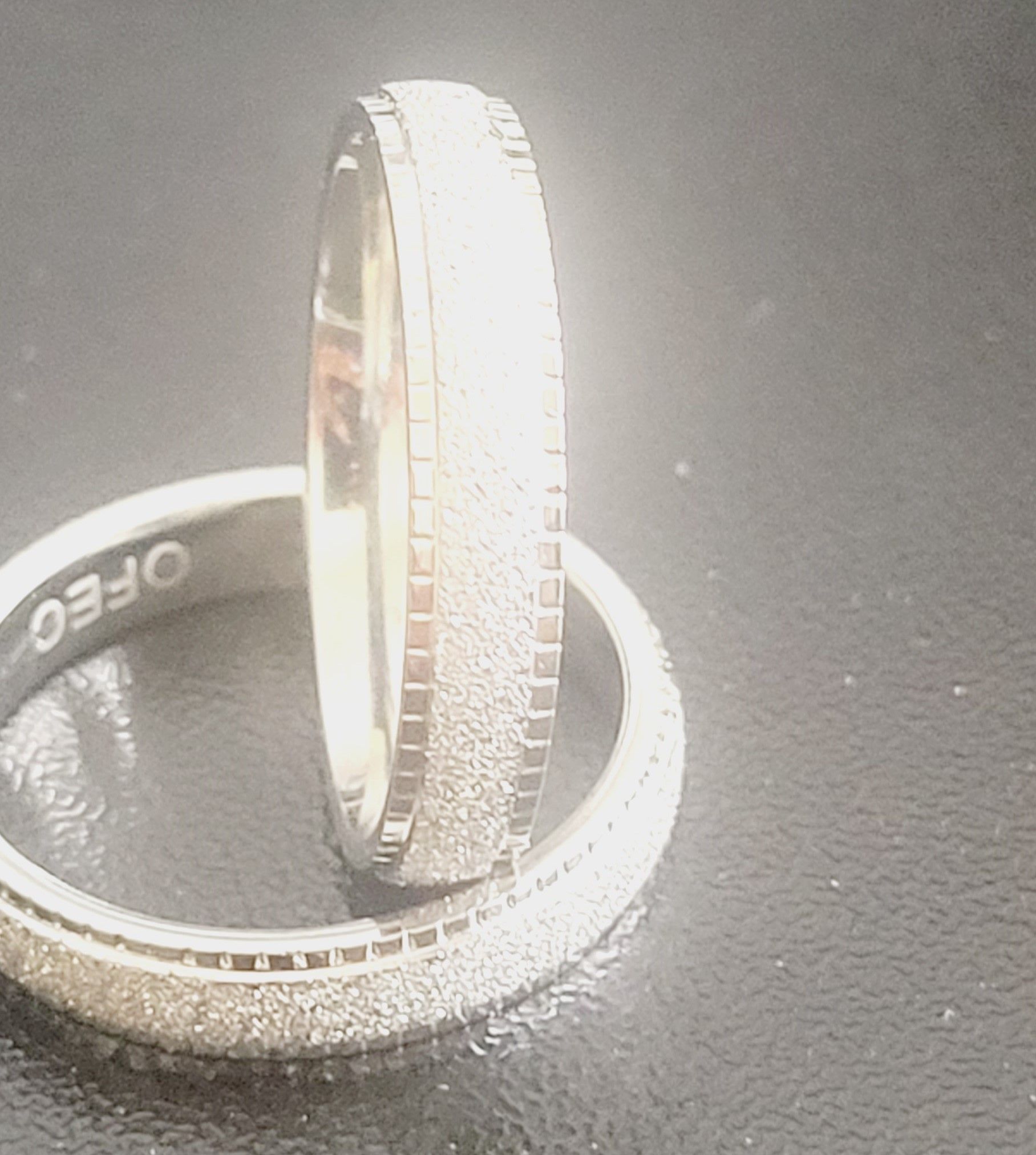 Lightweight, Durable Men and Womens Rings or Wedding Ring Band; 10K or 14K White Gold Jewelry; Polished Womens or Men's Wedding Ring Band`1 Band