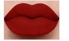 Dark Red Lip Liner and Lipstick1 Piece Matte Rayal Feel 24 hrs. long-lasting Liquid Lipstick/ Lip-gloss Makeup Set Kit, Long Lasting Waterproof Velvet Lip Gloss Set, Pigmented Lip Makeup Gift for Girl