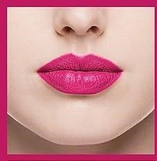 Electric Pink 1 Pcs Matte Lip Liner and Lipstick Matte Rayal Feel 24 hrs. Liquid Lipstick/ Lip-gloss Makeup Set Kit, Long Lasting Waterproof Velvet Lip Gloss Set, Pigmented Lip Makeup Gift for Girl