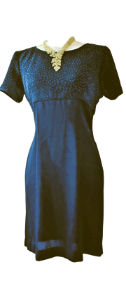 Blue Girls ladies Short-Sleeve Scoop-Neck Glitter Summer Gown With glittering designed sequence By Jessica Howard