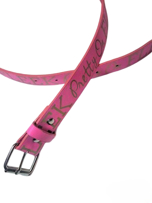 Belts for Girls Pretty on Fleek Pink Belt