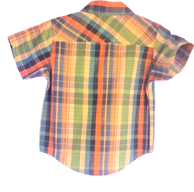 Kids Headquarters Little Toddler Boys Button Down Shirts Short Sleeve Multicolored Shirts Summer Casual