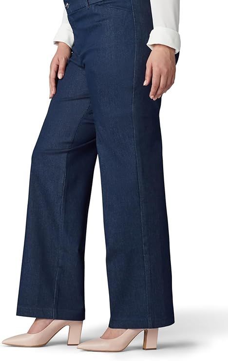 ST JOHN'S BAY Quality Apparel Women's Plus Size Ultra Lux Comfort with Flex Motion Trouser Pant