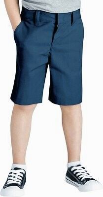 School Uniform Little Boys Slim Stain Resistant Wrinkle Resistant Chino Shorts Pants Above Kneel Boys 'Short