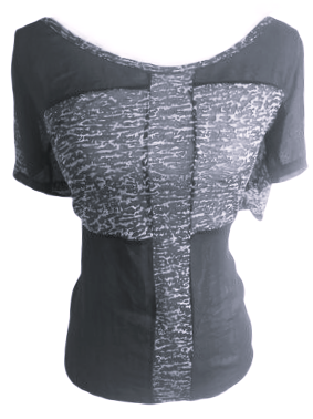 Womens Plus Girls Dark Heather Grey Top Dressy Casual Summer Tops Round Neck Short Sleeve Transparent Blouse Loose Work Tunic Shirt