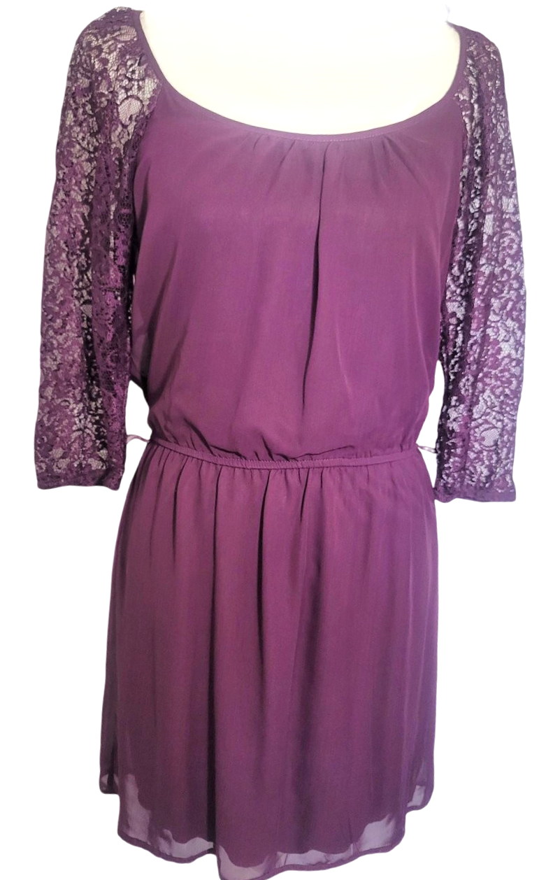 Women's Chiffon Gowns 3/4 Length Sleeve Mother of The Bride Dresses Lace Formal Evening Dress