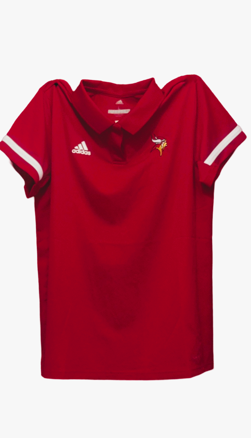 adidas Male Team Polo Red Shirt Size Large