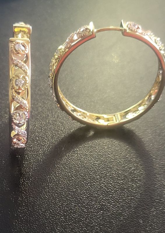 Hypoallergenic Jewelry 316l Stainless Steel 18k Pvd Gold Plated Hoop Earring for Women jewelry