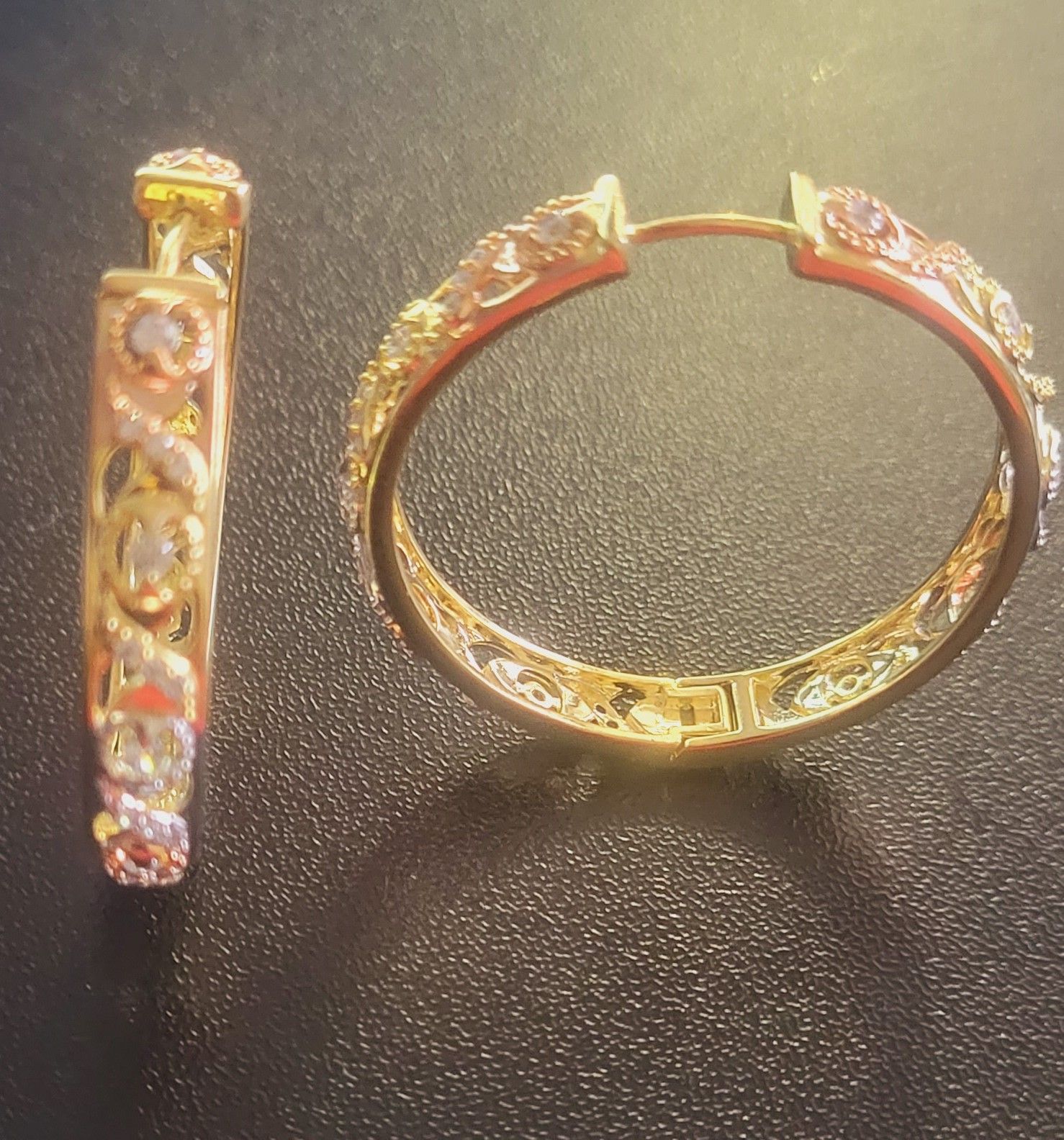 Hypoallergenic Jewelry 316l Stainless Steel 18k Pvd Gold Plated Hoop Earring for Women jewelry