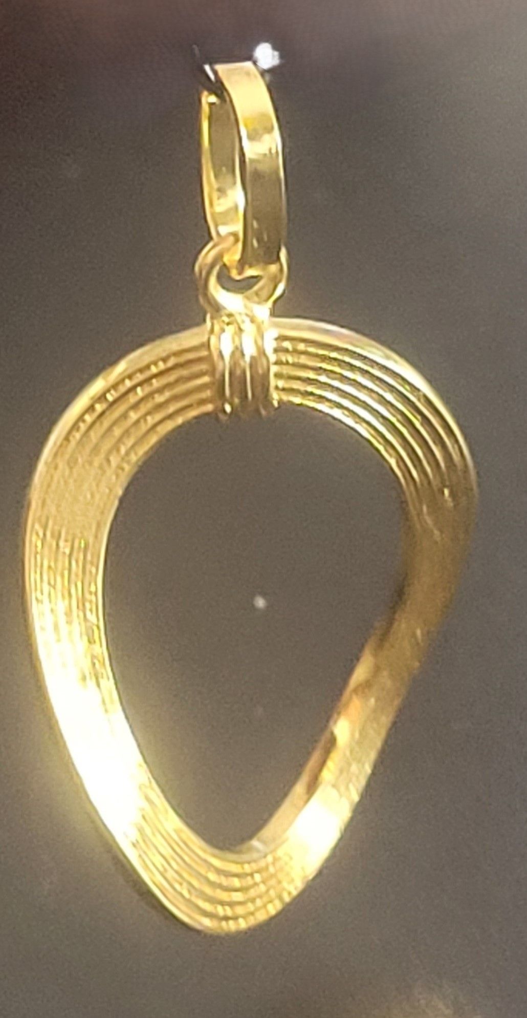 14k Yellow Gold Twisted Round Hoop Earrings and pendant