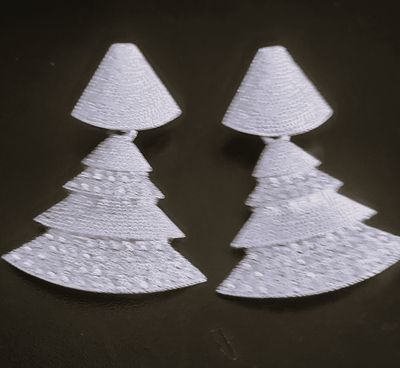 Christmas Tree Party Queen Leaves 4PCS Owanbe Jewelry Set for Women Wedding Zircon Indian African Bridal Jewelry Set