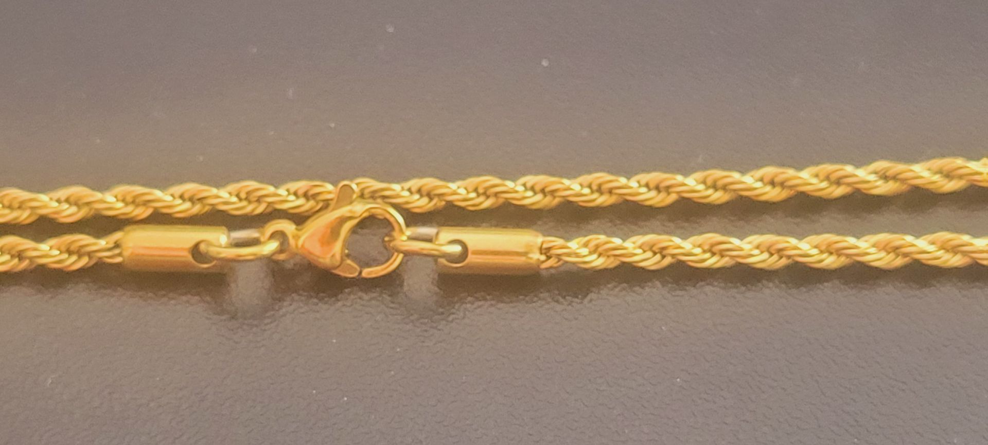 Gold Chain Necklace Collection - 14K Solid Yellow Gold Filled Rope Chain Necklaces for Women and Men with Different Sizes 2mm