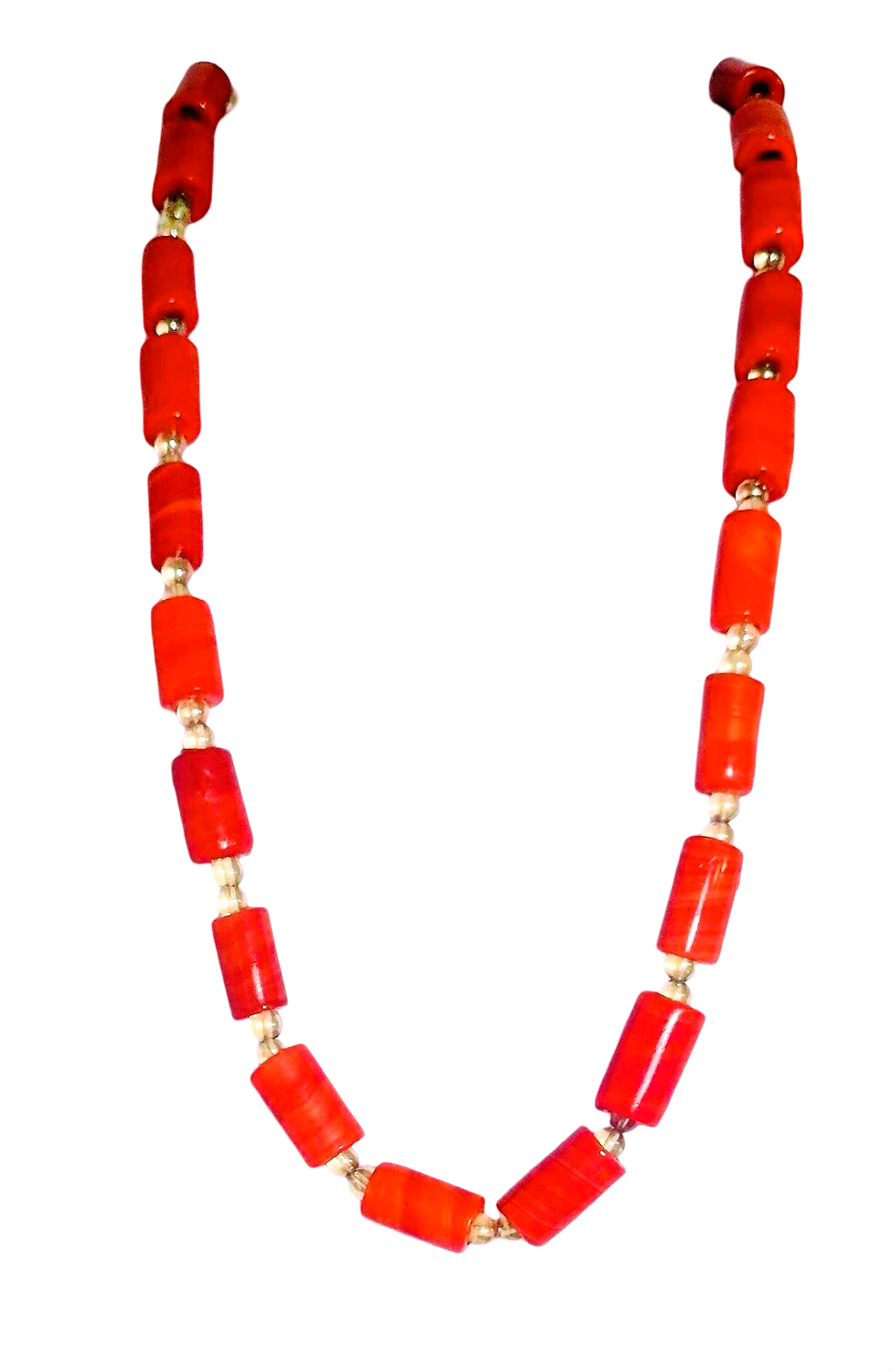 Original Coral Bead Traditional Wedding Irobo Edo Necklace Cultural beads With Crystals long Beads Necklace for cultural wedding party and special occasions