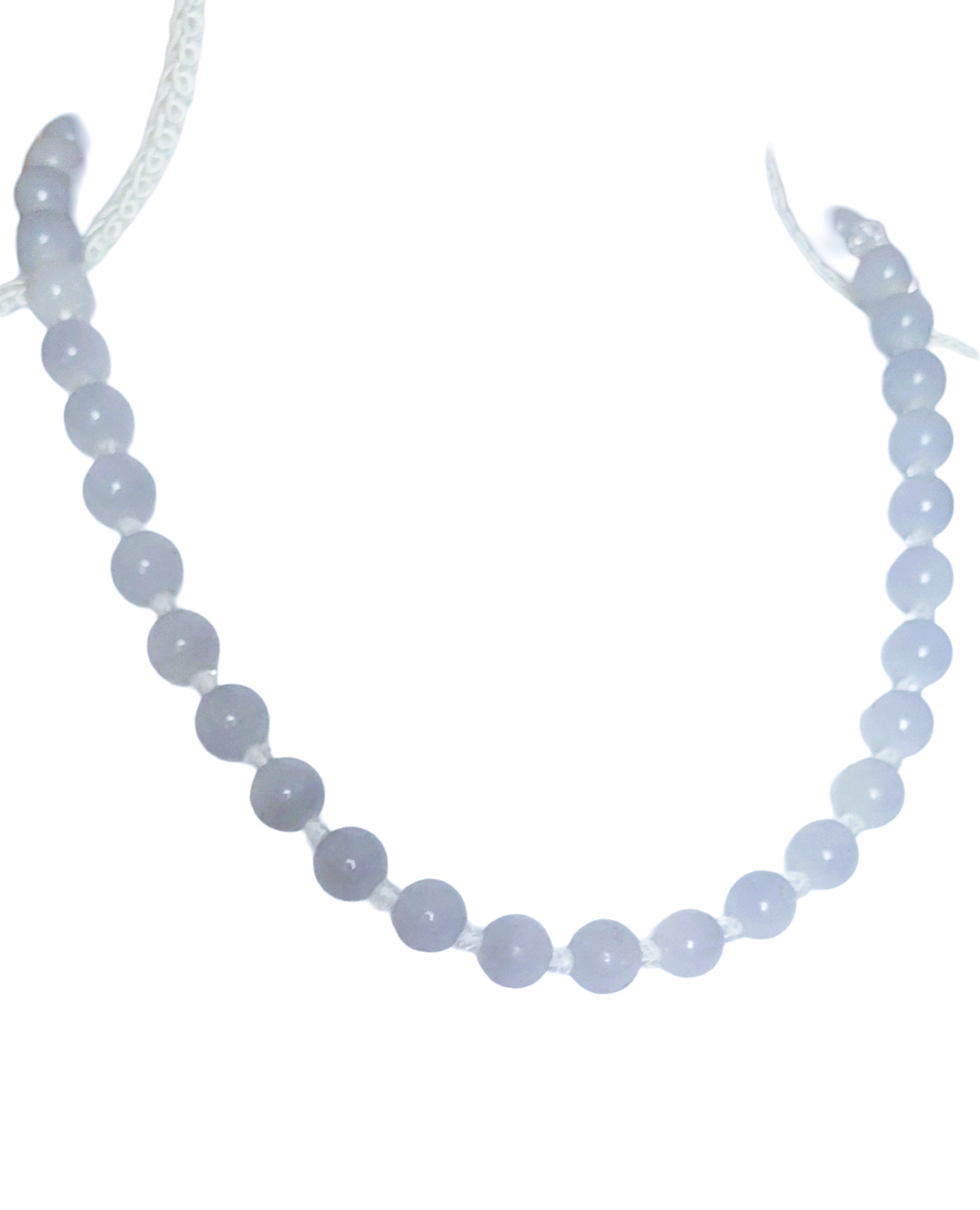 Grey And Crystal Aventurine Smooth Round Genuine Natural Ocean 8MM-10 MM Beads Necklace | Aventurine Necklace Bead Necklace | Birthday Gift-Jewelry