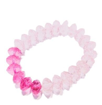 Rose Pink and Pink Natural Gemstone Bracelet 7.5 In Stretch Gems Plastic Stones 10-12mm Round | Beads Crystals Quartz | Chakra Bracelet | Y2K | Bracelets for Women Men Girls Gifts (Unisex)