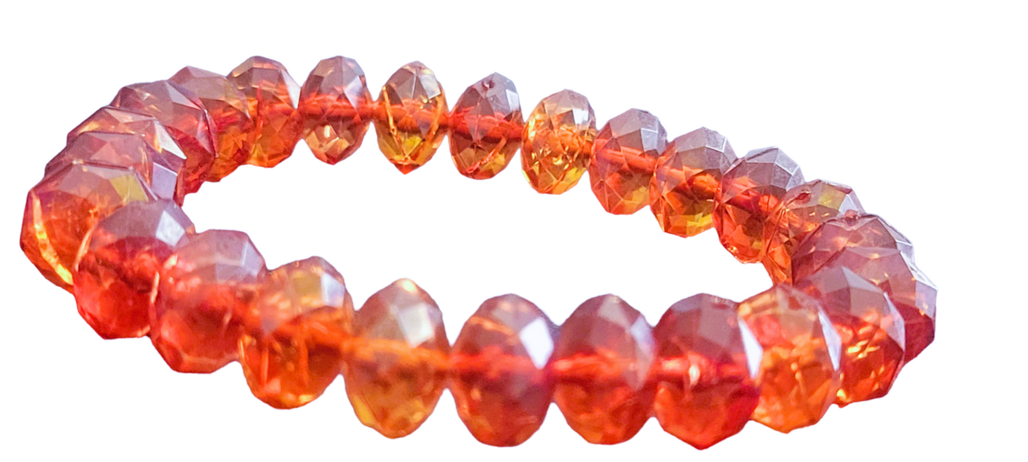 Brown Natural Gemstone Bracelet 7.5 In Stretch Gems Plastic Stones 10-12mm Round | Beads Crystals Quartz | Chakra Bracelet |Y2K|Bracelets for Women Men Girls Gifts (Unisex) jewelry