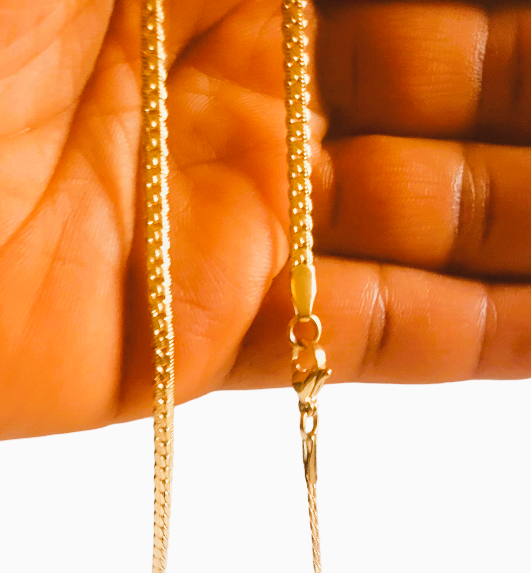 925 Sterling 3mm Solid Italian Rope Diamond Cut Link Chain Necklace with Gift Box for Men & Women 17 inches