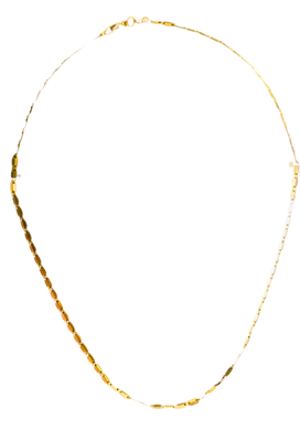 18kt Yellow Gold Oval-Link Necklace 75c 2.5MM