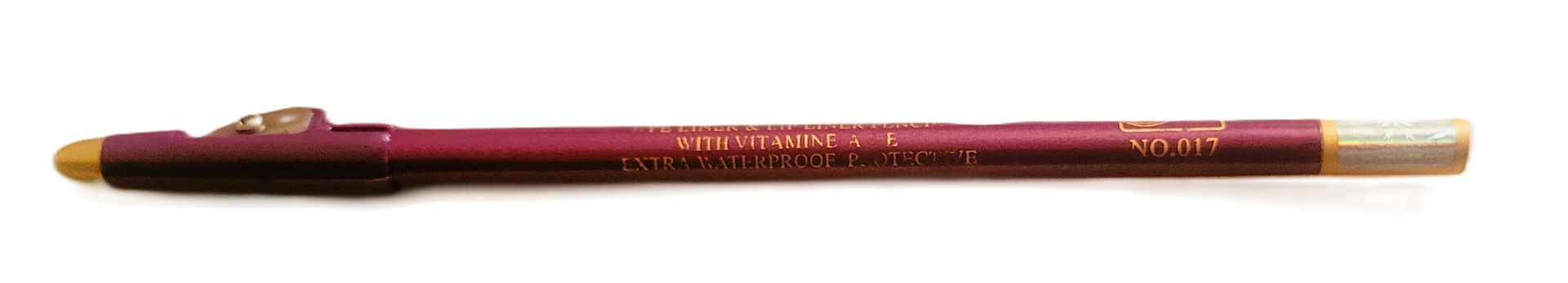 Eye Exposure Pencil (velvet Touch 017 Rebellious Brown)
Davis set of Eyeliner Eye pencil & Lip Liner Pencil with Vitamin A & E Extra Water Protection.