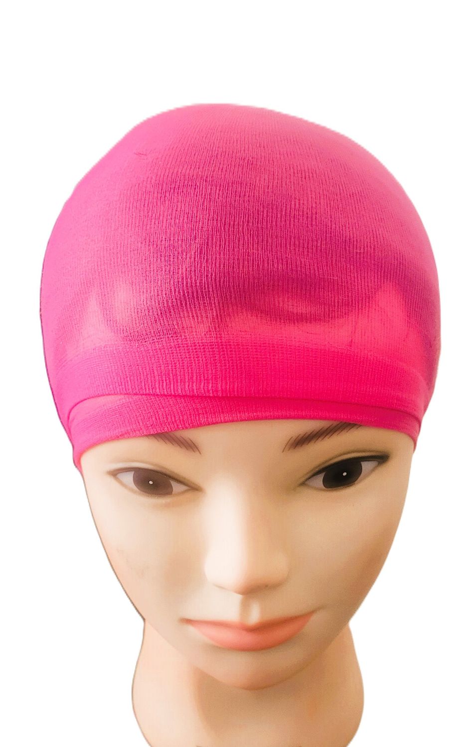 Wig Caps, MORGLES 2pcs pink Stocking Caps For Wigs Stretchy Nylon Wig Caps Wig Caps For Women Man- Color Pink
