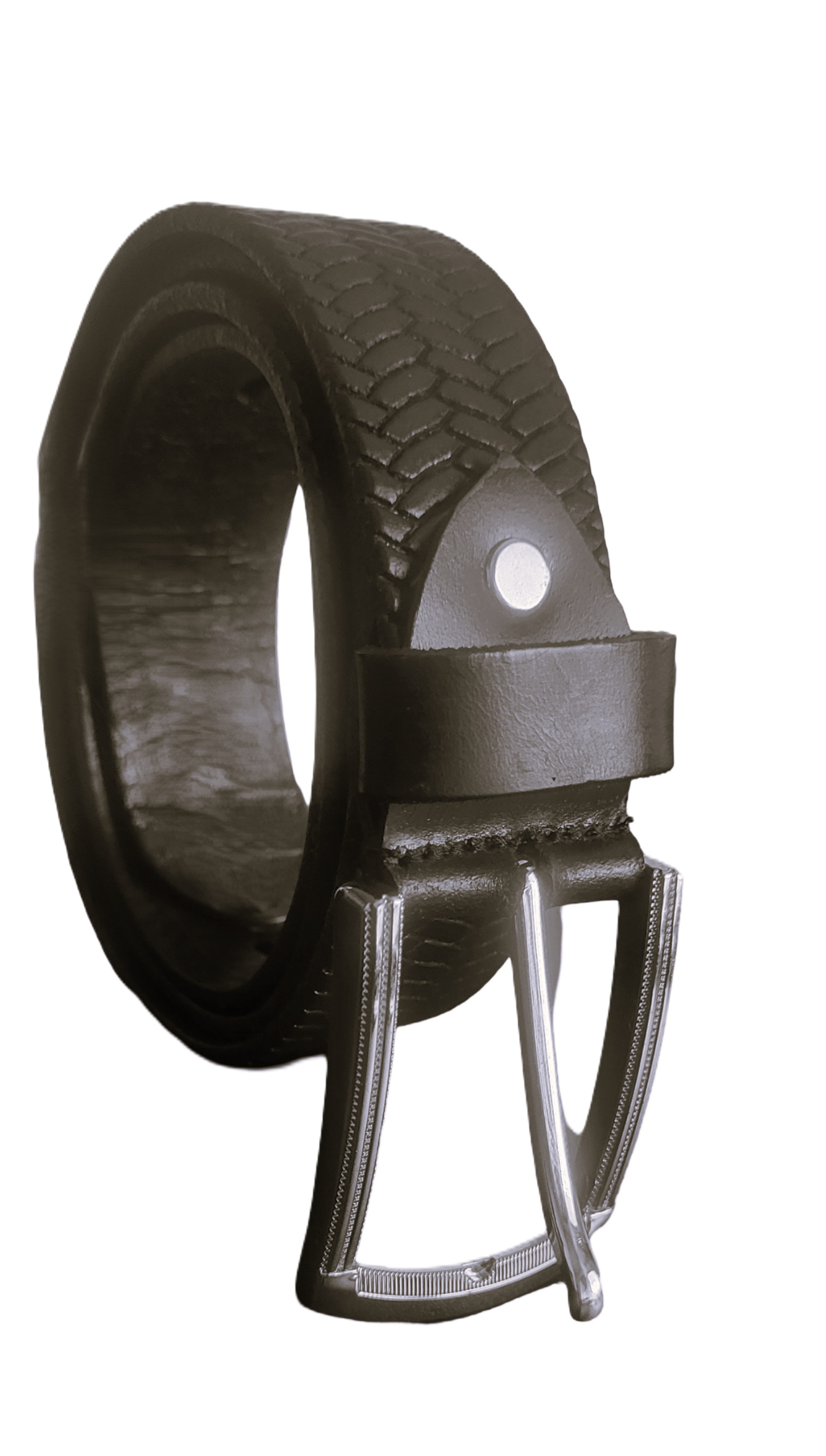 No stitching100% full leather material Men Genuine Leather Dress Belt with Single Prong Buckle Real leather Superior Quality Cuir Veritable Size 47/120