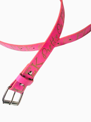 Belts for Girls Pretty on Fleek Pink Belt