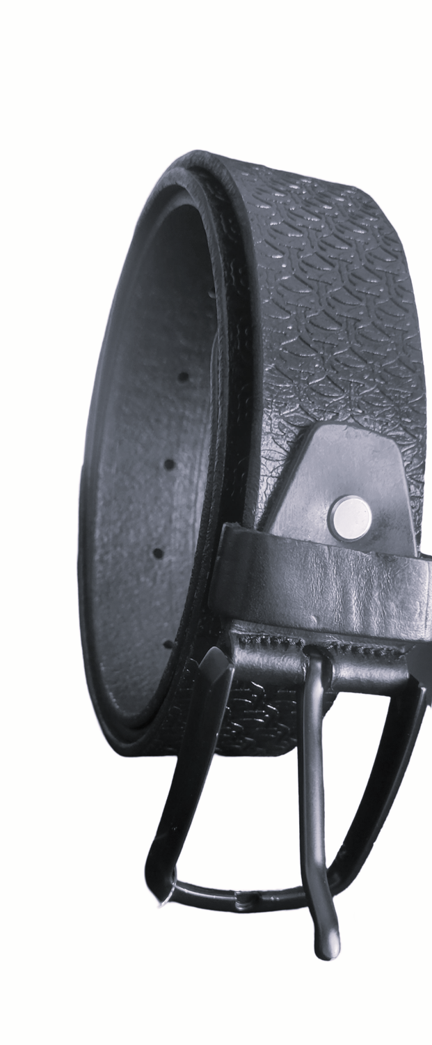 Belt New Style Playboy Italian Men'S Pin Buckle Belt Leather Casual Light-Body Men'S Trouser Belt Without Stitching Size 47/120